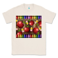 Natural Crayons And Apples Classic Tee - LillyAllenDesigns