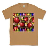 Toasted Coconut Crayons And Apples Classic Tee - LillyAllenDesigns