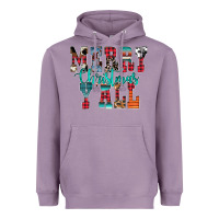 Lavender merry christmas y'all Heavyweight Hoodie - CowhideDigitalArt