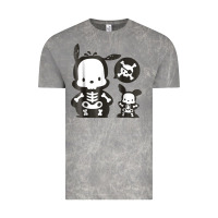 Cloud Rock pochacco skeleton halloween shirt Vintage Tee - longCreatives