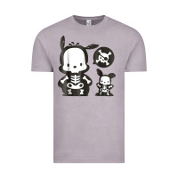 Vintage Zinc pochacco skeleton halloween shirt Vintage Tee - longCreatives