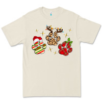 Bone christmas paws Premium Tee - MaliasSmallBusiness