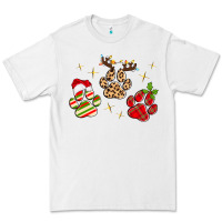 White christmas paws Premium Tee - MaliasSmallBusiness