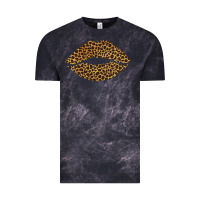 Cloud Black leopard lips Vintage Tee - Bettercallsaul
