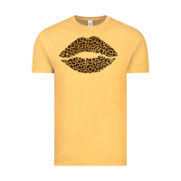 Vintage Mustard leopard lips Vintage Tee - Bettercallsaul