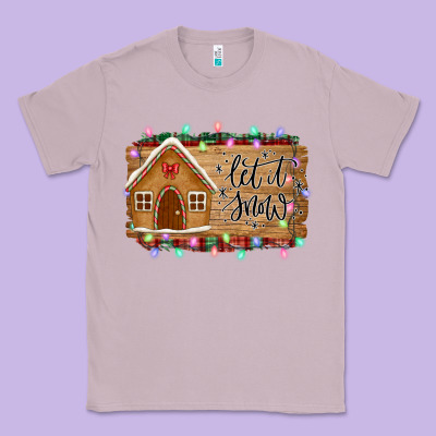 Let It Snow Classic Tee Designed By Bettercallsaul