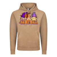 Vintage Coffee Basketball gnomes Vintage Hoodie - NancyCooperArtShop