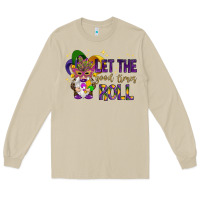 Mushroom Let the good times roll with gnome Long Sleeve Tee - HowdyJamesFarm