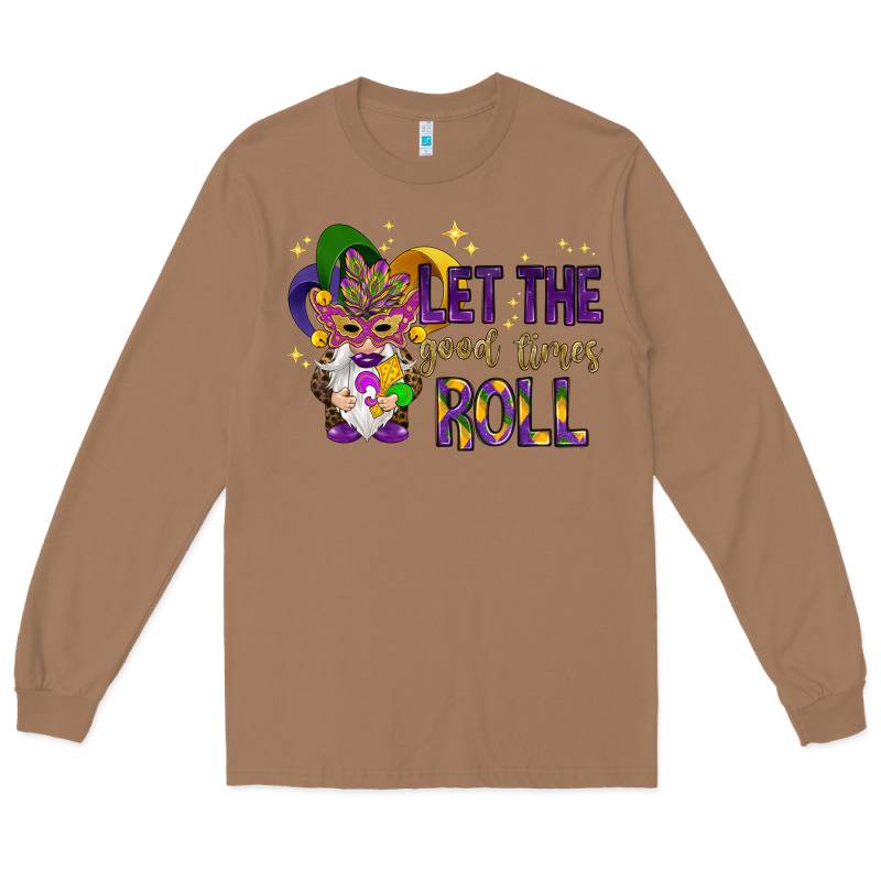 Let The Good Times Roll With Gnome Long Sleeve Tee by HowdyJamesFarm | Teevron