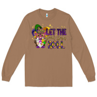 Toasted Coconut Let the good times roll with gnome Long Sleeve Tee - HowdyJamesFarm