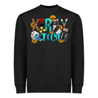 Black x ray tech Heavyweight Sweatshirt - OliviaCreatesArt