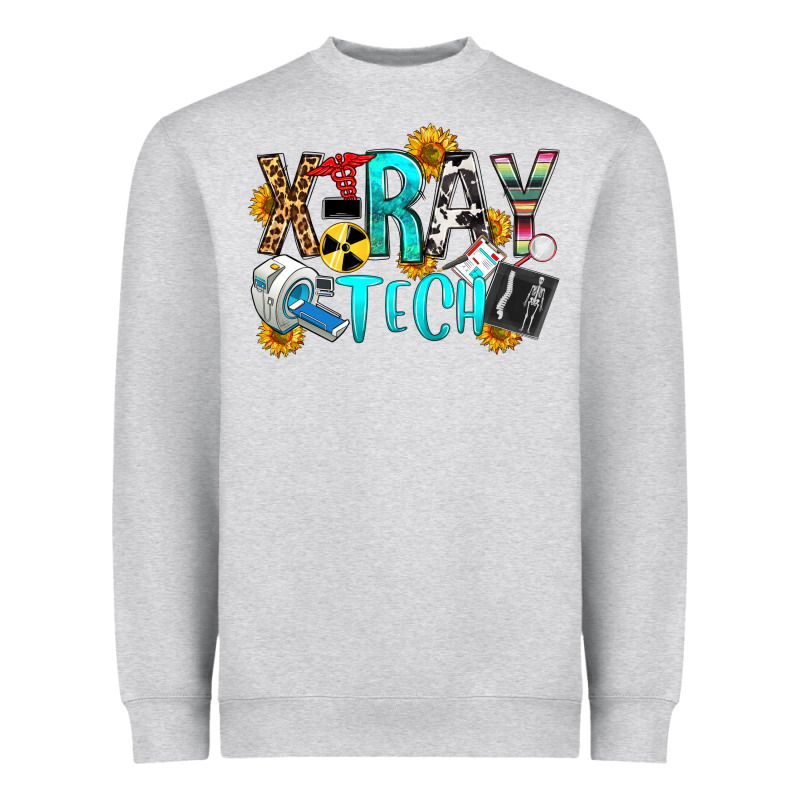 X Ray Tech Heavyweight Sweatshirt by OliviaCreatesArt | Teevron