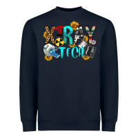Navy x ray tech Heavyweight Sweatshirt - OliviaCreatesArt