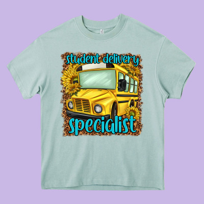 Student Delivery Specialist Heavy Core Tee Designed By Nancycooperartshop