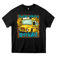 Black student delivery specialist Heavy Core Tee - NancyCooperArtShop
