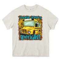 Cream student delivery specialist Heavy Core Tee - NancyCooperArtShop