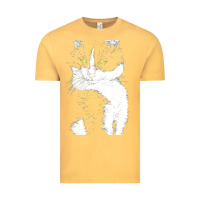 Vintage Mustard tuxedo cat t  shirt tuxedo cat t  shirt Vintage Tee - longCreatives