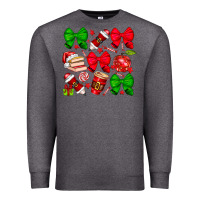 Charcoal Heather Christmas teacher Premium Sweatshirt - CowhideDigitalArt