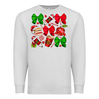 Dove Grey Christmas teacher Premium Sweatshirt - CowhideDigitalArt