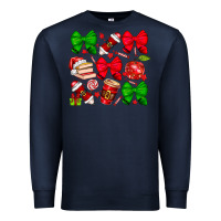Navy Christmas teacher Premium Sweatshirt - CowhideDigitalArt