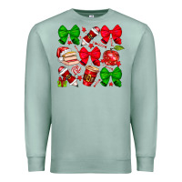 Seafoam Christmas teacher Premium Sweatshirt - CowhideDigitalArt