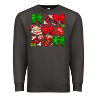 Smoke Christmas teacher Premium Sweatshirt - CowhideDigitalArt