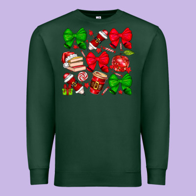 Christmas Teacher Premium Sweatshirt Designed By Cowhidedigitalart