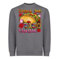 Storm Blessed and taco obsessed Mexico Heavyweight Sweatshirt - FaDigitalArtStudio