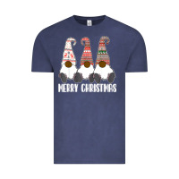 Vintage Denim african american gnome halloween thanksgiving christmas Vintage Tee - longCreatives