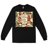 Black no talkie before coffee with gnomies Long Sleeve Tee - TumblerDesignByShophia