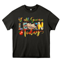 Asphalt yall gonna learn today Heavy Core Tee - NancyCooperArtShop