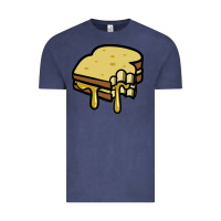 Vintage Denim foodie t  shirt grilled cheese sandwich t  shirt Vintage Tee - longCreatives