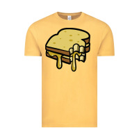 Vintage Mustard foodie t  shirt grilled cheese sandwich t  shirt Vintage Tee - longCreatives
