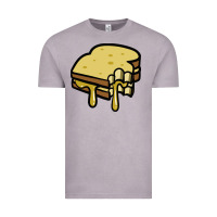 Vintage Zinc foodie t  shirt grilled cheese sandwich t  shirt Vintage Tee - longCreatives