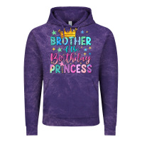 Cloud Purple brother of the birthday princess Vintage Hoodie - NancyCooperArtShop