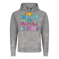 Cloud Rock brother of the birthday princess Vintage Hoodie - NancyCooperArtShop