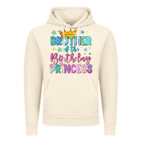 Vintage Artic brother of the birthday princess Vintage Hoodie - NancyCooperArtShop
