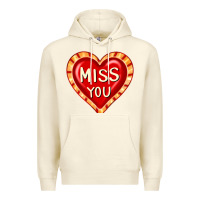 Sandshell valentine's day hearts 6 Premium Hoodie - FaDigitalArtStudio