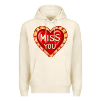 Tofu valentine's day hearts 6 Premium Hoodie - FaDigitalArtStudio