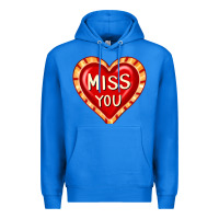True Royal valentine's day hearts 6 Premium Hoodie - FaDigitalArtStudio