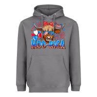 Storm moo rica Heavyweight Hoodie - CowhideDigitalArt