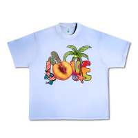 Grape Ice Love peach summer Urban Heavy Tee - NancyCooperArtShop