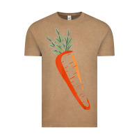 Vintage Coffee big carrot costume cute easy vegetable halloween gift Vintage Tee - longCreatives