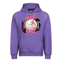 Tulip Pink Out Volleyball Urban Hoodie - BarkalooDesign
