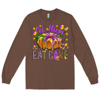 Chestnut Let them eat cake Long Sleeve Tee - HowdyJamesFarm