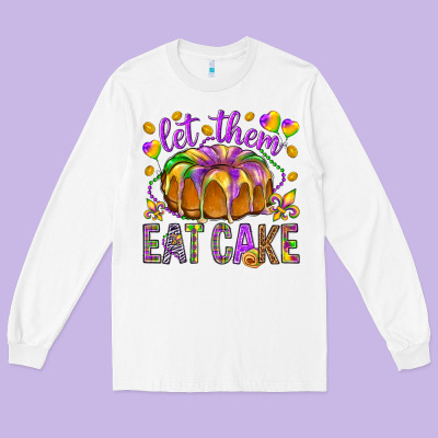 Let Them Eat Cake Long Sleeve Tee Designed By Howdyjamesfarm