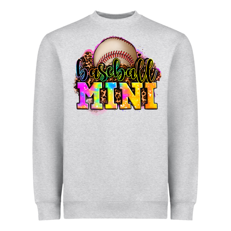 Baseball Mini Heavyweight Sweatshirt by OliviaCreatesArt | Teevron