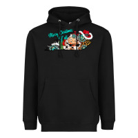 Black merry christmas y'all kentucky Heavyweight Hoodie - CowhideDigitalArt