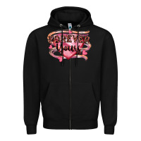 Black forever yours Zipper Hoodie - FaDigitalArtStudio