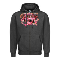 Charcoal Heather forever yours Zipper Hoodie - FaDigitalArtStudio